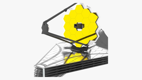 modelo 3d James Webb Space Telescope - TurboSquid 2015483