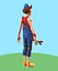 Cartoon Worker