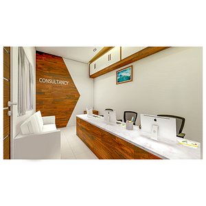 3D model ofiice interior