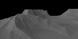 4 outdoor ground pack terrain collection model game ready 3D