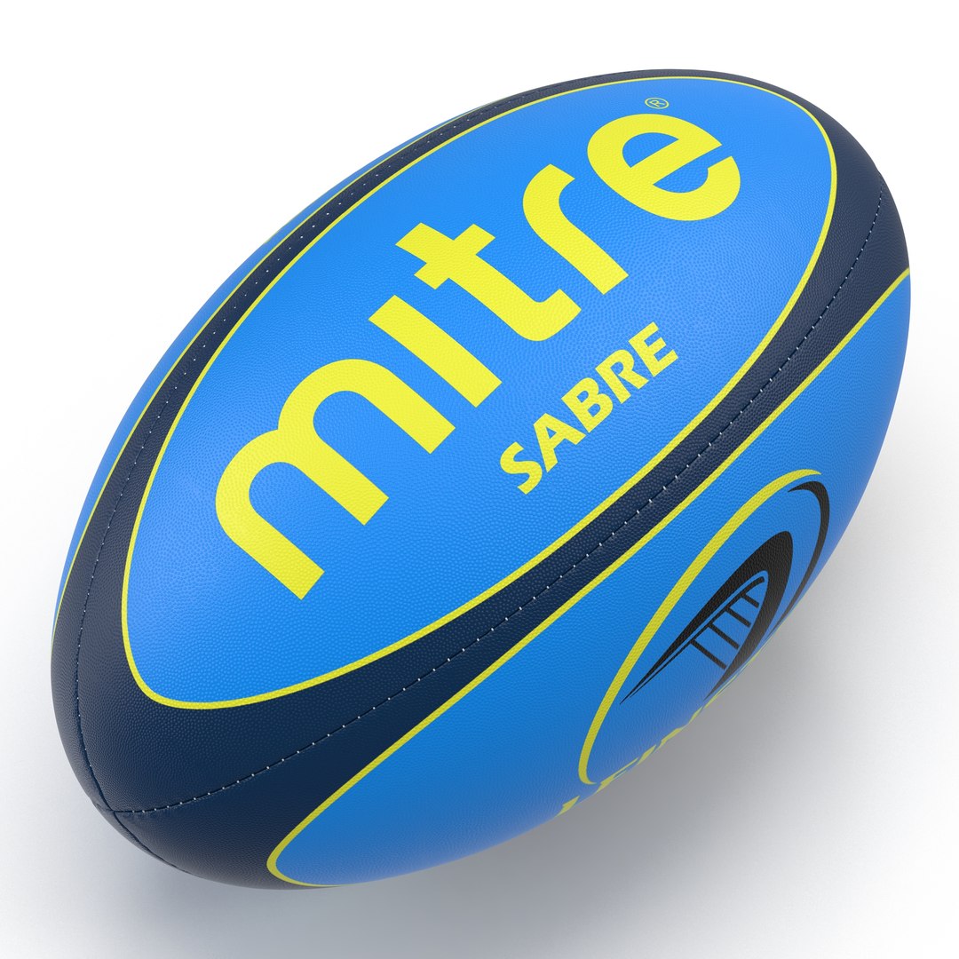 Rugby Ball Mitre 2 3D model preview