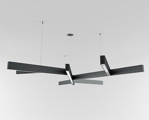 3d lamp light model