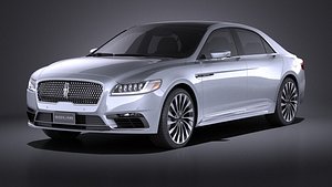 Lincoln Continental 2017 VRAY