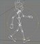 stick figure 3d model