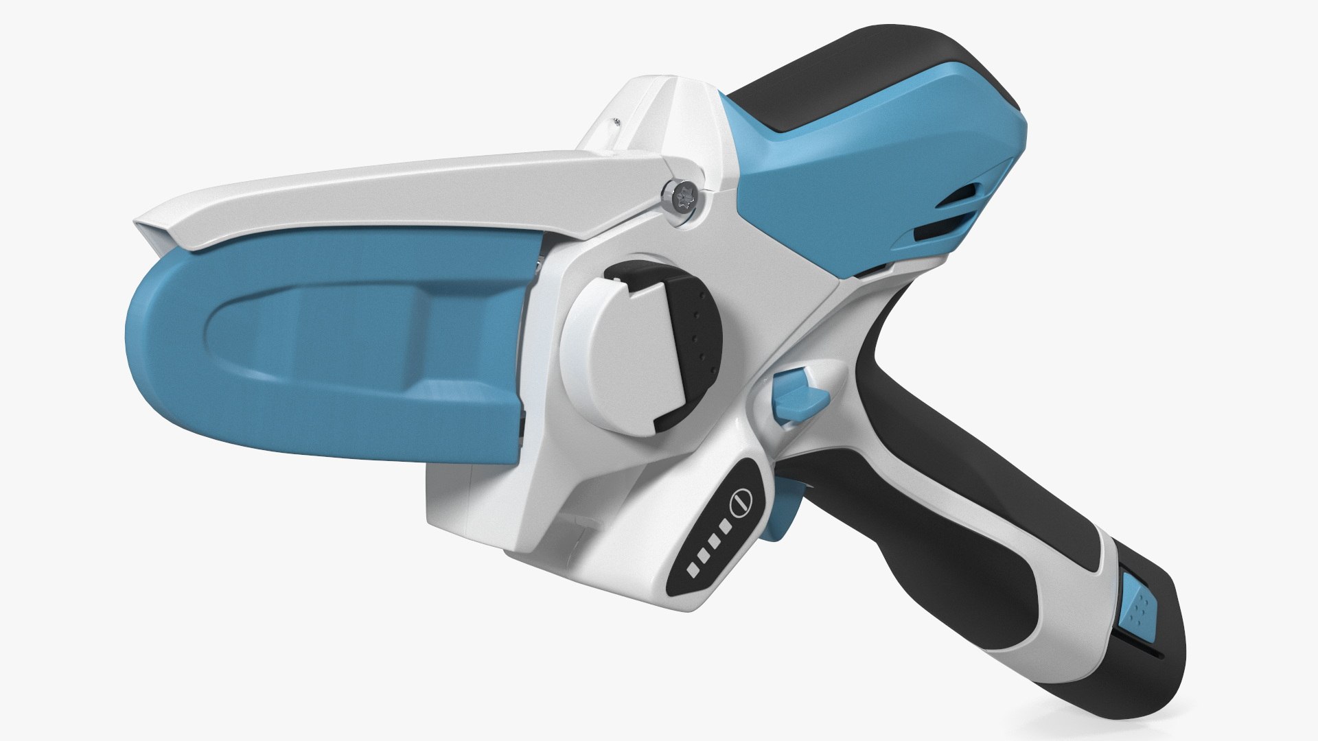 Mini Electric Chainsaw Gardening Tool 3D model preview