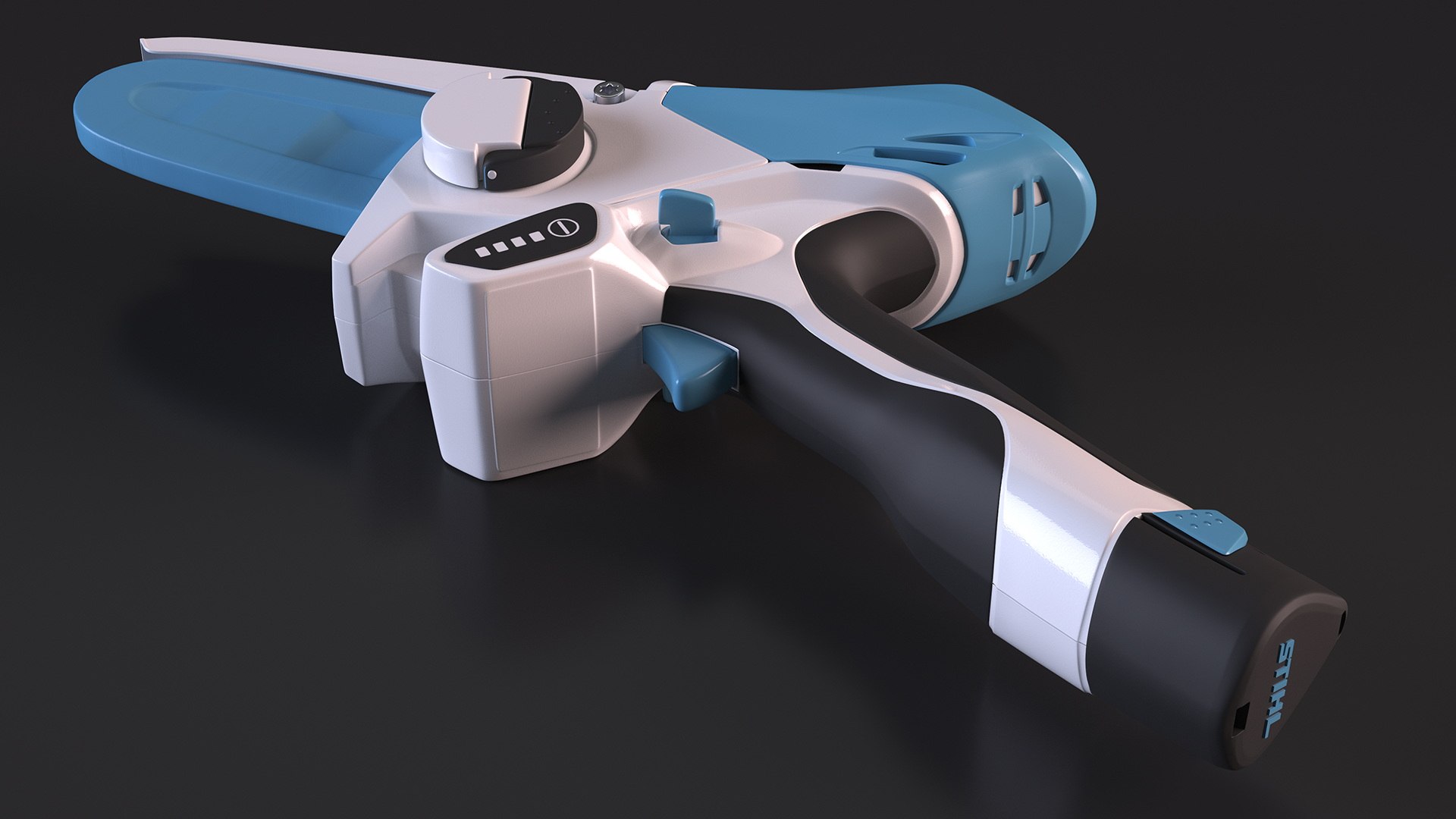 Mini Electric Chainsaw Gardening Tool 3D TurboSquid 2059199