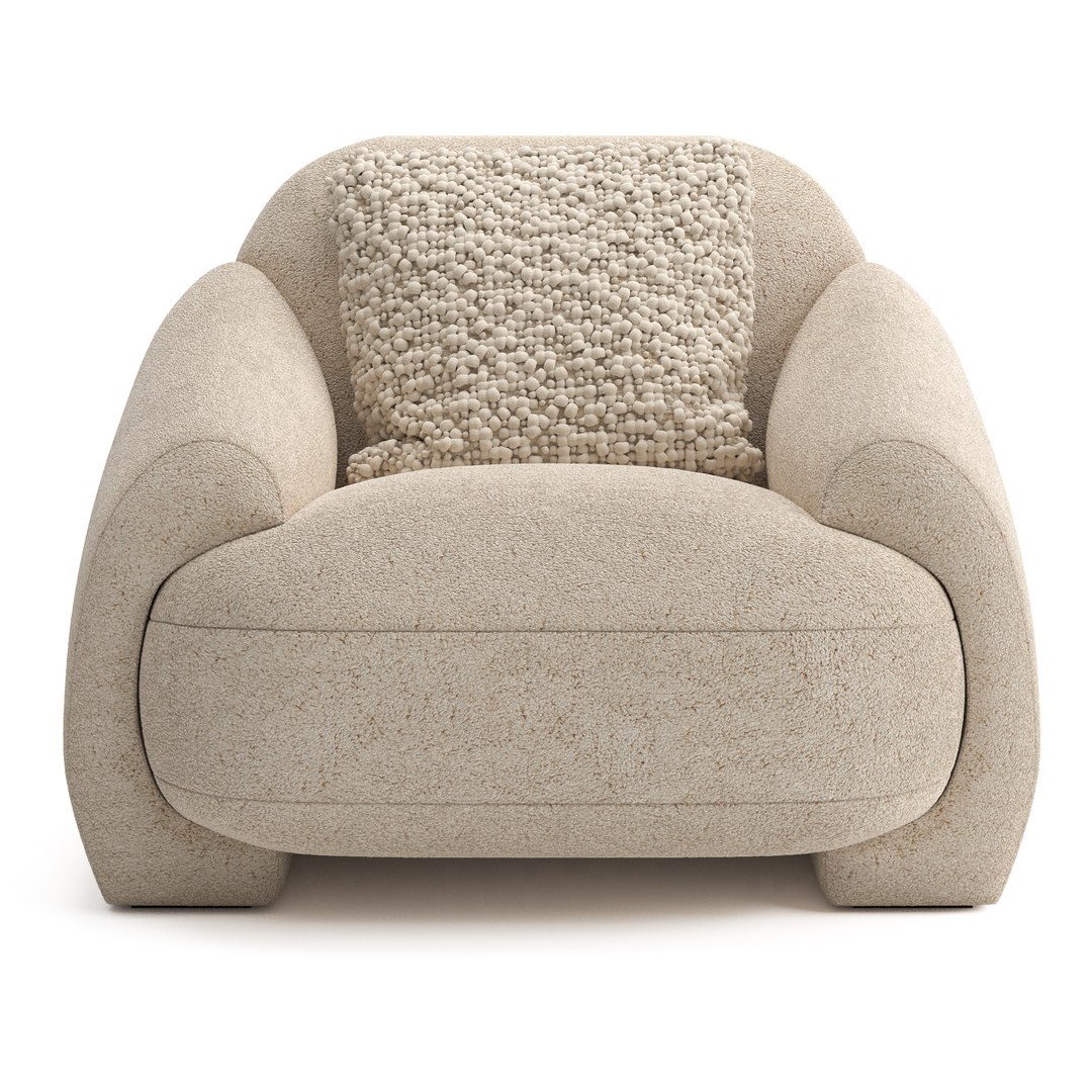Laredoute Machoa Armchair 3D - TurboSquid 2330308