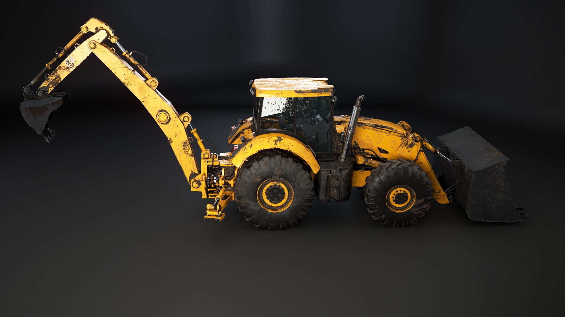 Backhoe Loader Max