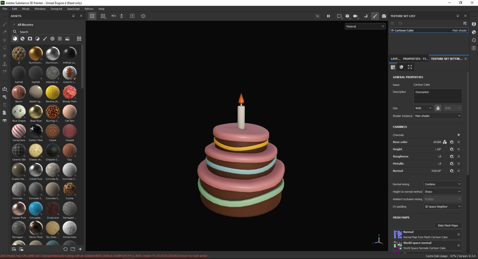 3D Cartoon Cake model https://p.turbosquid.com/ts-thumb/WH/eADU9Z/cc/screenshot_3/jpg/1695552783/1920x1080/fit_q87/d7d0b1e48086aba2e07fa8e9f2f05d173a6200dc/screenshot_3.jpg