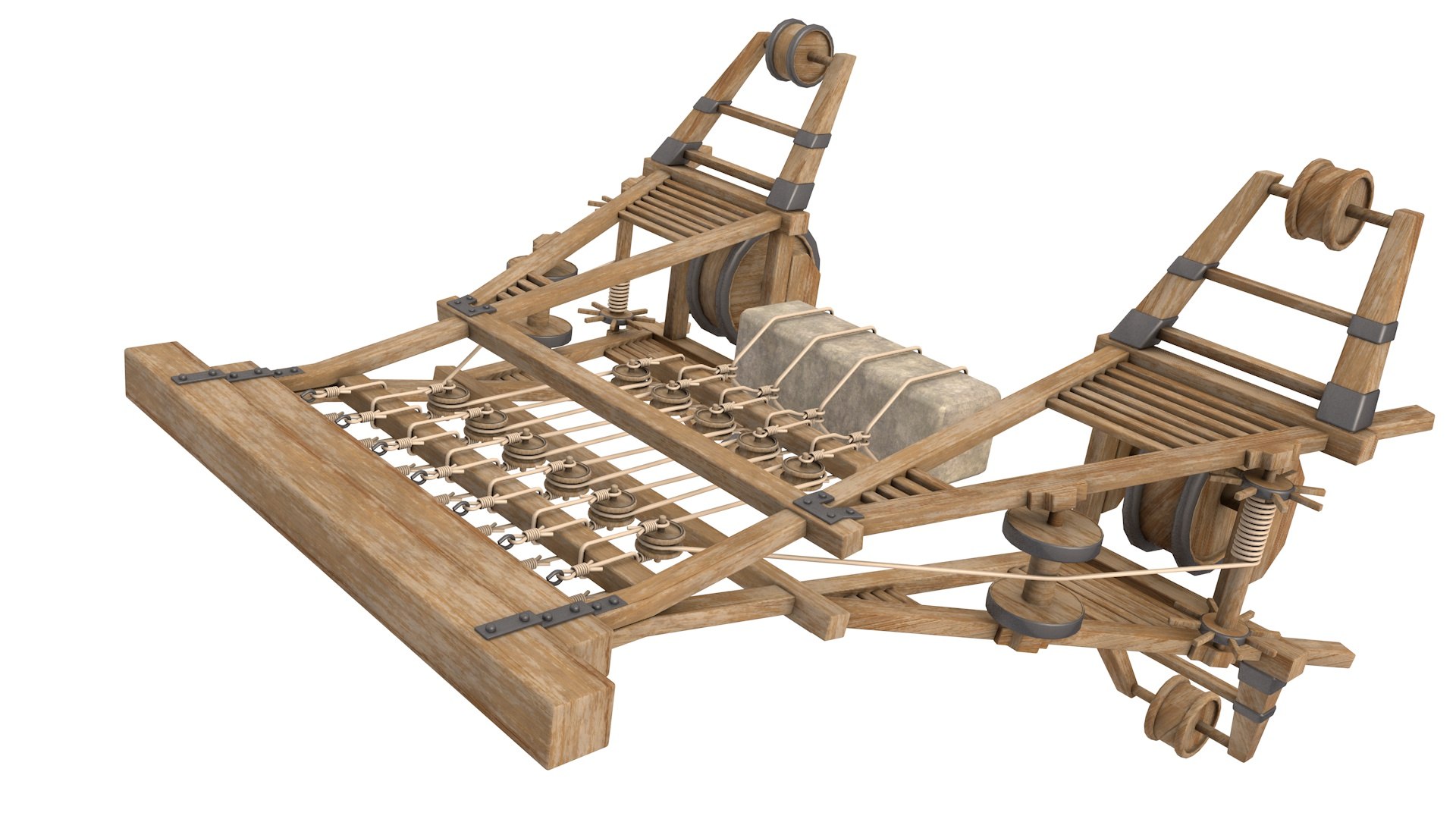 3d Wooden Crane Collection Model - Turbosquid 1978167