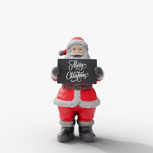 Santa 3D model