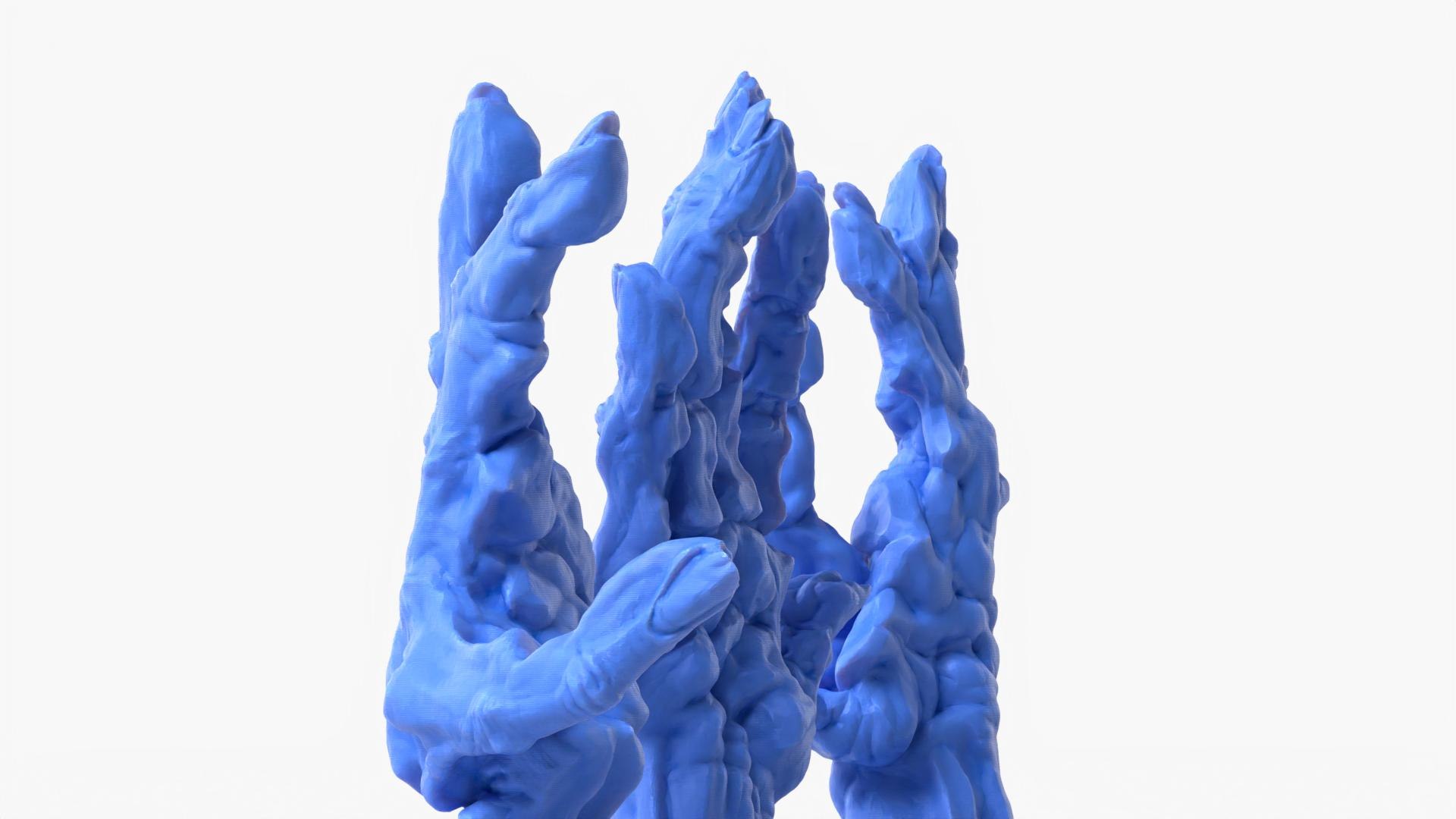 Hands Abstract Sculpture 3D Model - TurboSquid 2416179