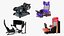 3D Driving Arcade Machines Collection 2 model