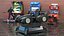 3D Driving Arcade Machines Collection 2 model