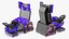 3D Driving Arcade Machines Collection 2 model