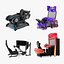 3D Driving Arcade Machines Collection 2 model