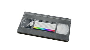 vhs tape model