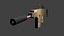 3D fn scar assault rifle model