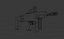 3D fn scar assault rifle model