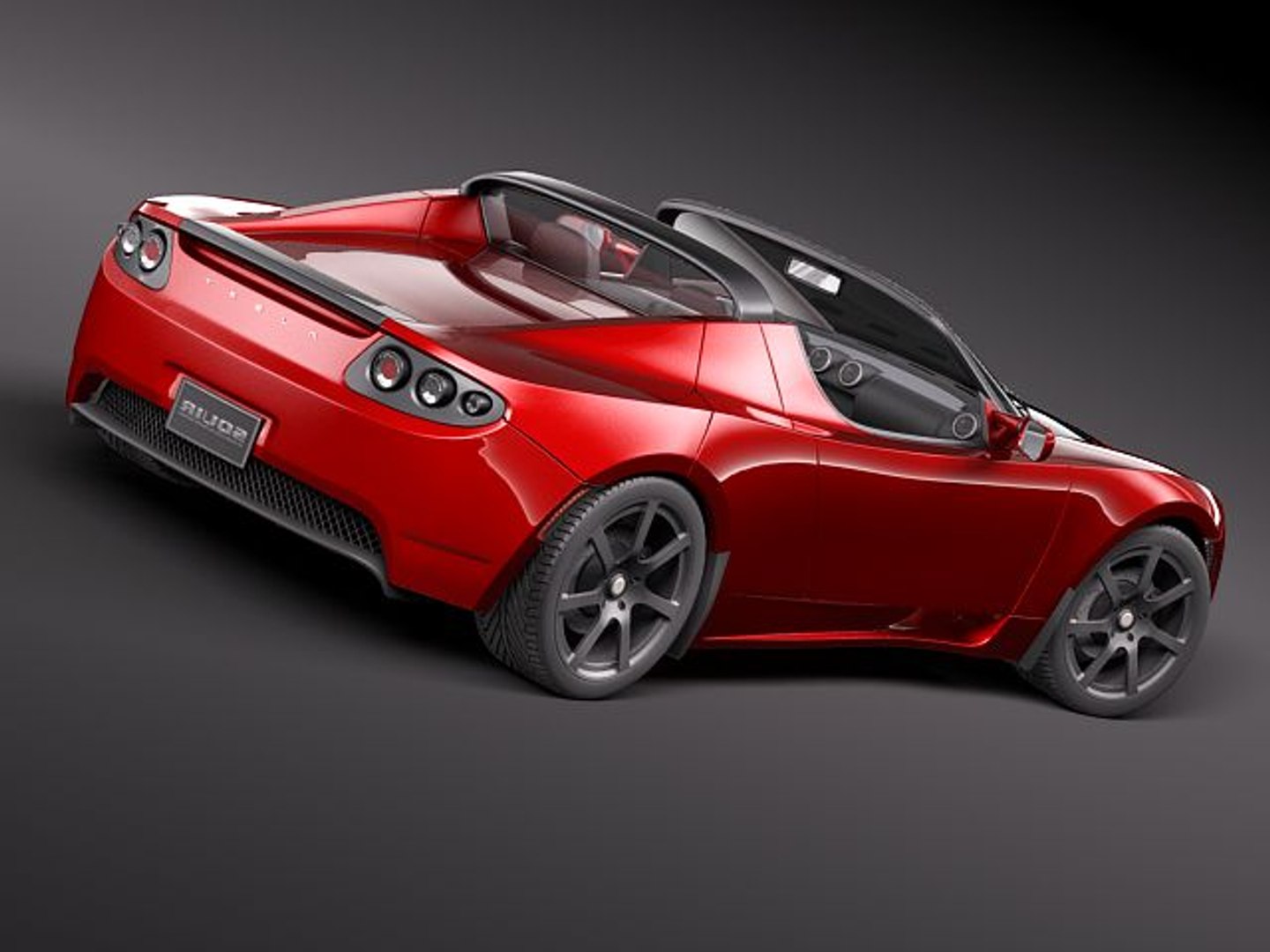 Tesla Roadster 2010 Sport 3d Model