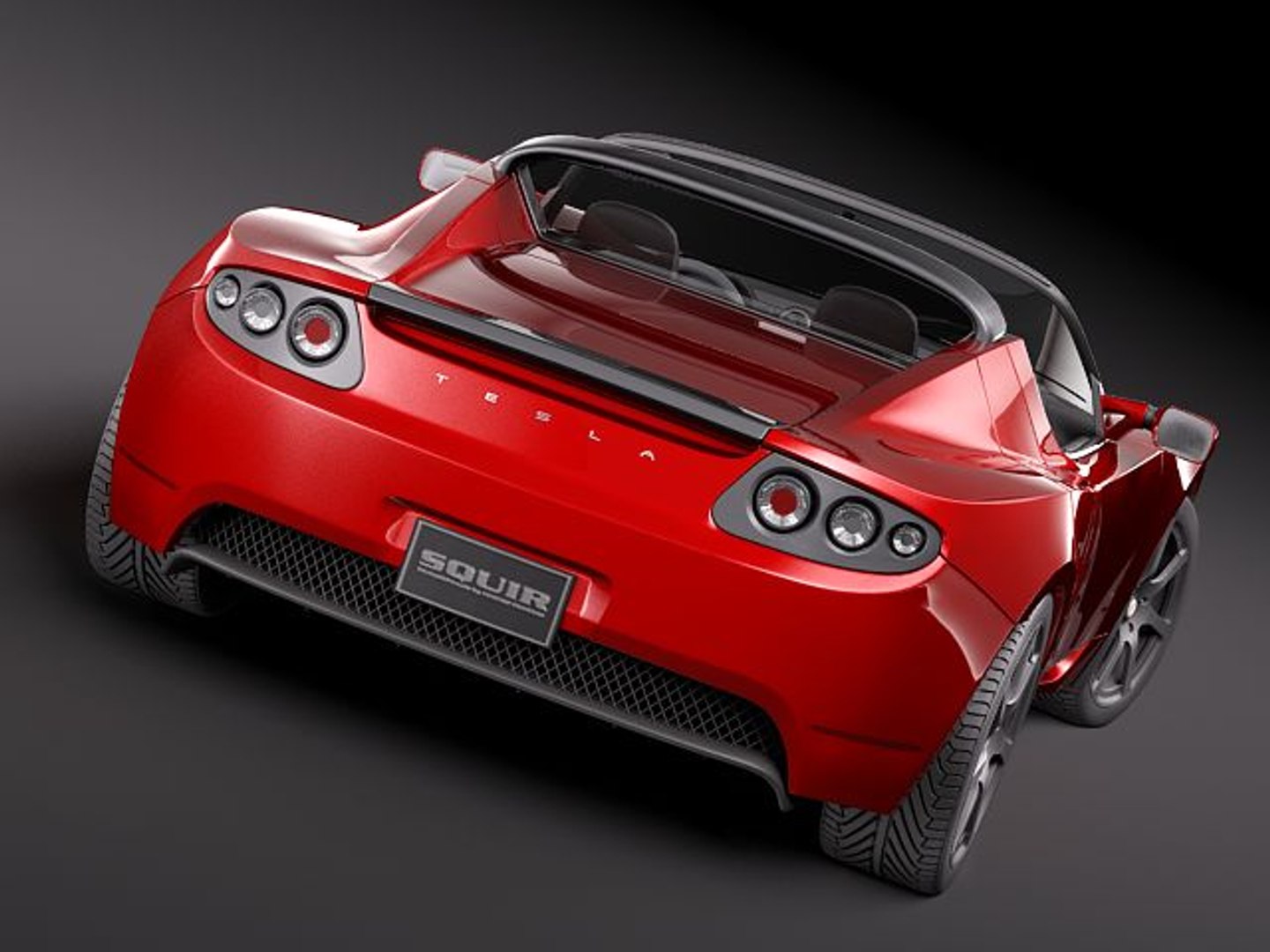 Tesla Roadster 2010 Sport 3d Model