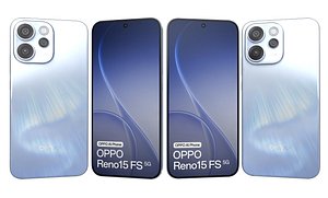 OPPO Reno15 FS 5G Blue model