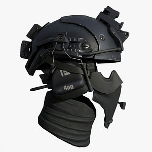 科幻头盔2 3D模型