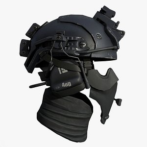 Helmet combat military Scifi ver 2