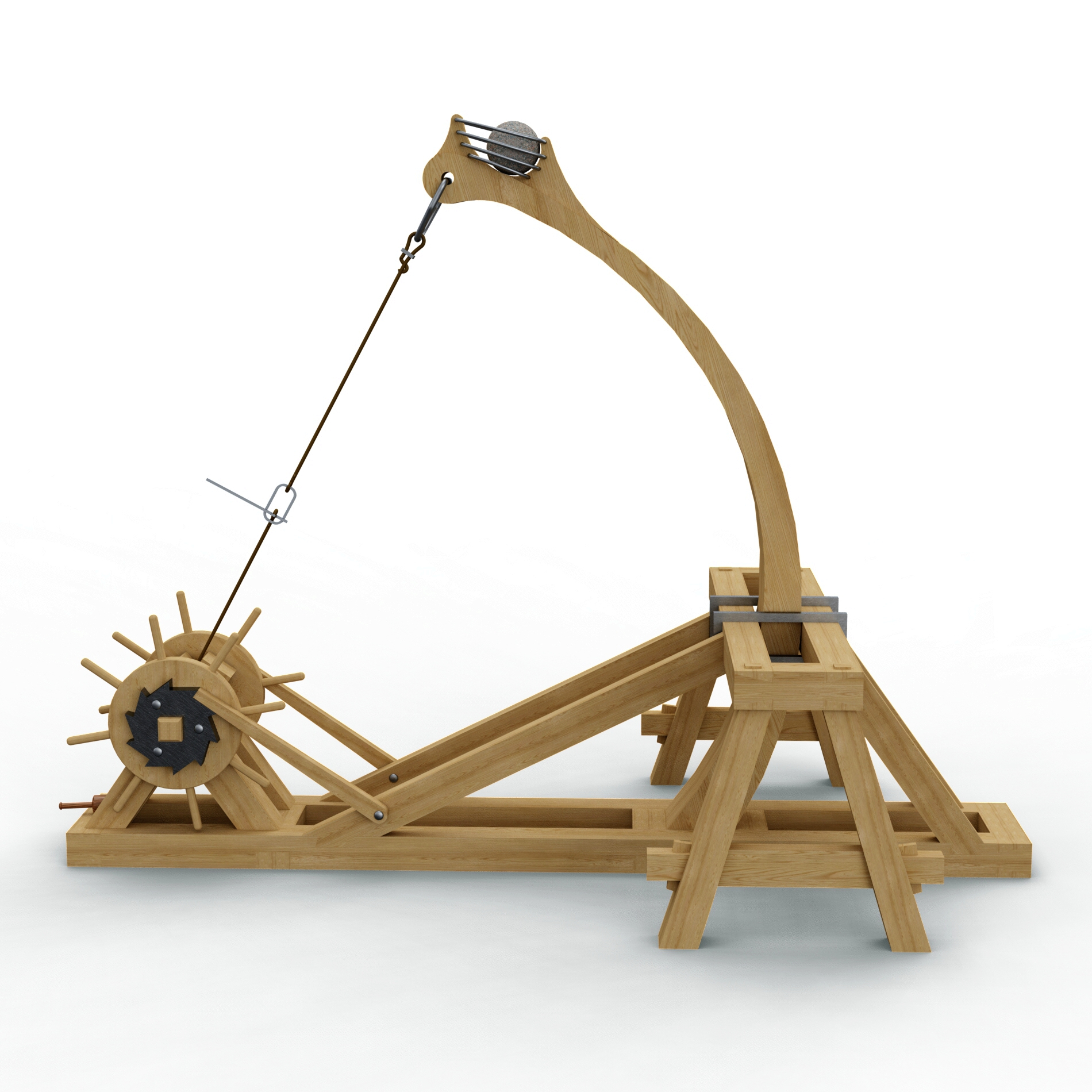modèle 3D de Catapulte - TurboSquid 1346007