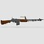 M1918A2 Browning Automatic Rifle 2 with Folded Bipod