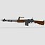 M1918A2 Browning Automatic Rifle 2 with Folded Bipod