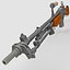 M1918A2 Browning Automatic Rifle 2 with Folded Bipod