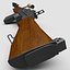 M1918A2 Browning Automatic Rifle 2 with Folded Bipod