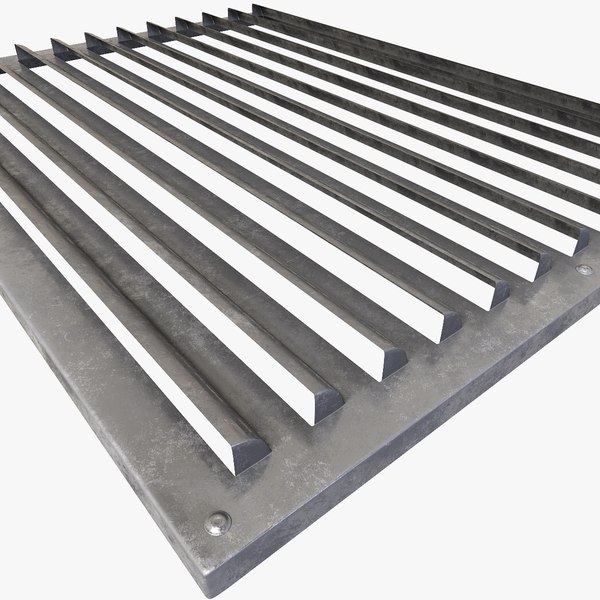 3d model grating hardwares mesh