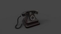Vintage Rotary Dial Telephone