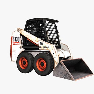 3d bobcat loader model