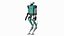 Maya 用にリギングされた Digit Robot