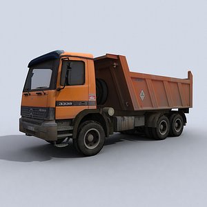 dump truck 3d model