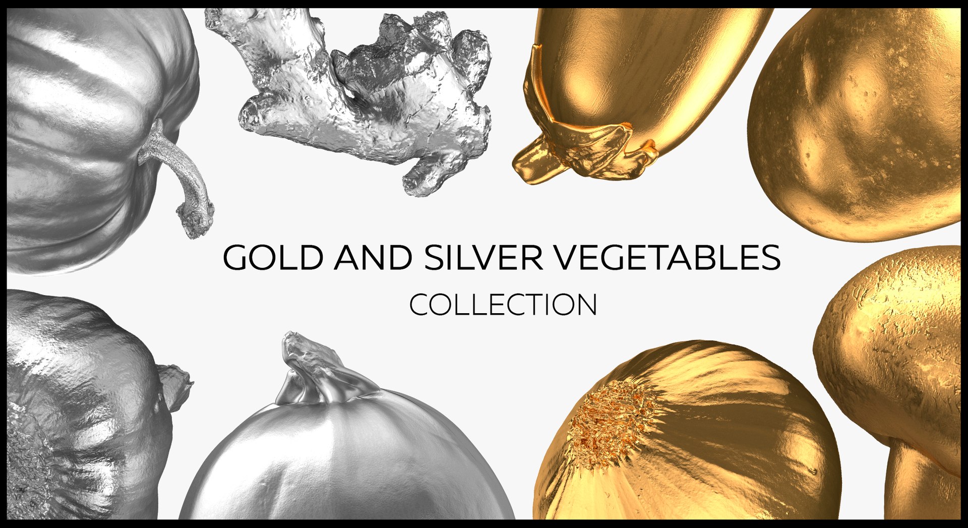 Vegetables Silver and Gold Collection 02 - 24 models 3D https://p.turbosquid.com/ts-thumb/WI/iYBXs0/3X/col24goldandsilver/jpg/1633433030/1920x1080/fit_q87/d53ba92429d107358a7786bab68665c596128267/col24goldandsilver.jpg
