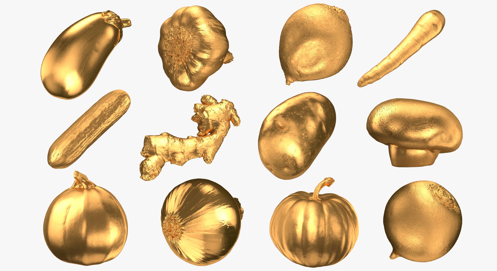 Vegetables Silver and Gold Collection 02 - 24 models 3D https://p.turbosquid.com/ts-thumb/WI/iYBXs0/48/col12gold/jpg/1633433028/1920x1080/fit_q87/b679fb6ae7ab360dd58ec9dbcef04423763ae199/col12gold.jpg