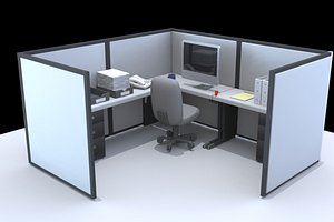 office cubicle desk lwo