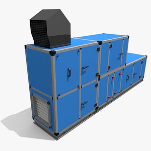 3d ahu air handling unit