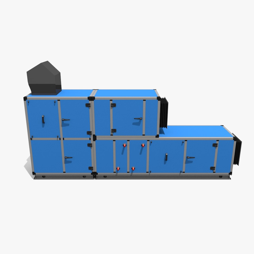 3d Ahu Air Handling Unit