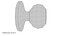Door Knob Steel With Keyhole V03