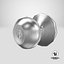 Door Knob Steel With Keyhole V03