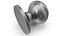 Door Knob Steel With Keyhole V03