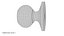 Door Knob Steel With Keyhole V03