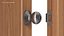 Door Knob Steel With Keyhole V03