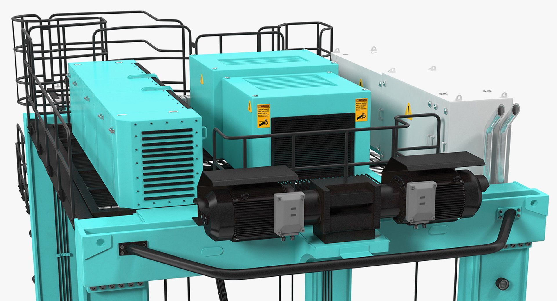 3D hybrid straddle carrier - TurboSquid 1364824