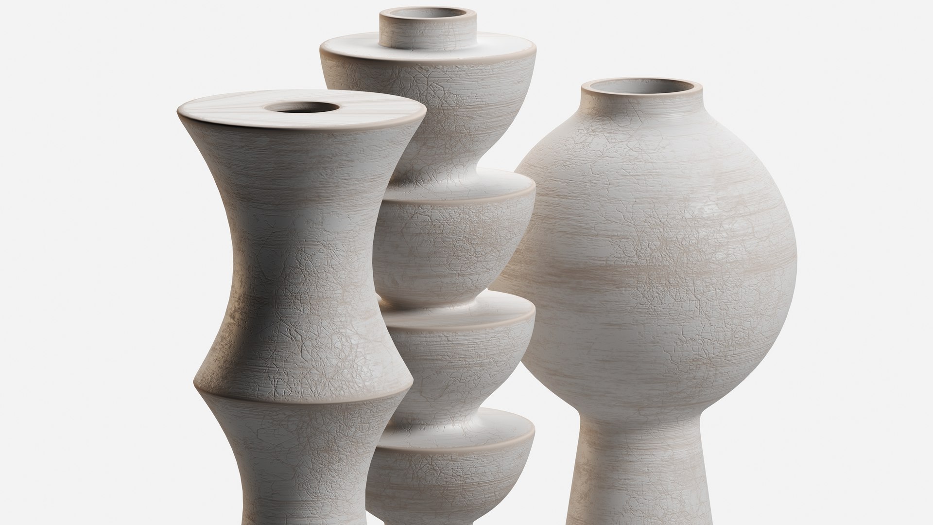 3D Decorative Vases Model - TurboSquid 2432031